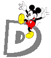 Mickey mouse Alfabetten 