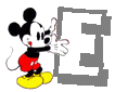 Mickey mouse Alfabetten 