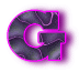 Alfabetten Neon zwart 