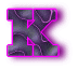 Alfabetten Neon zwart 