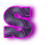 Alfabetten Neon zwart 