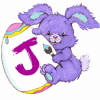 Pasen Alfabetten Letter J