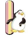 Alfabetten Pinguin 2 Pinguin Letter I