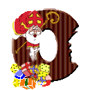 Sinterklaas Alfabetten Chocoladeletter O