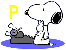 Snoopy Alfabetten 