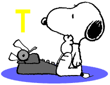 Snoopy Alfabetten 