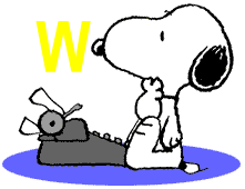 Snoopy Alfabetten 