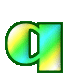 Alfabetten Tinkerbell groen Letter Q