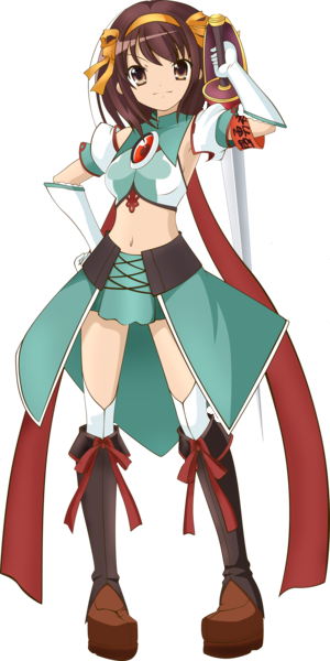 Anime the melancholy of haruhi suzumiya 