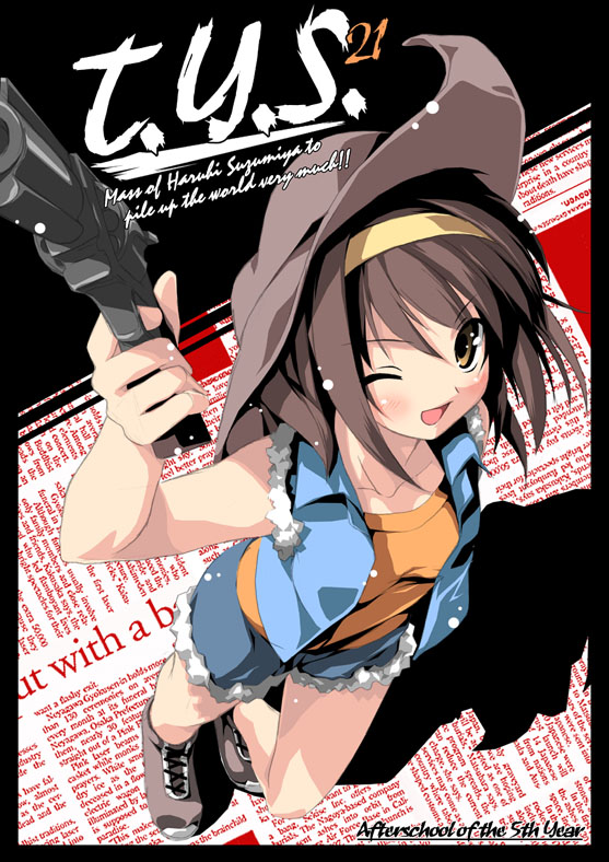 Anime the melancholy of haruhi suzumiya 