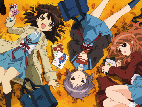 Anime the melancholy of haruhi suzumiya 