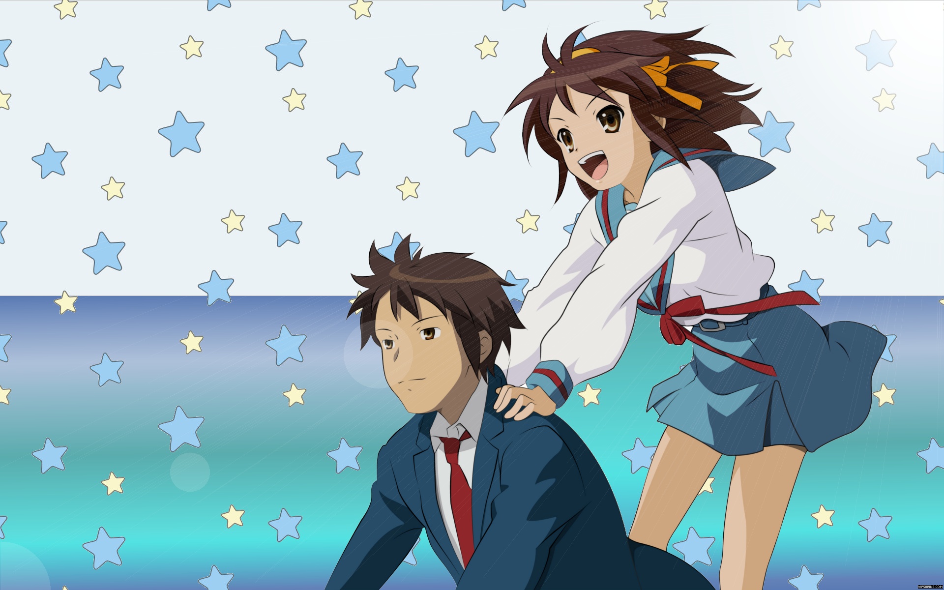Anime the melancholy of haruhi suzumiya 