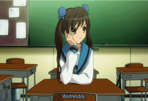 Anime the melancholy of haruhi suzumiya 
