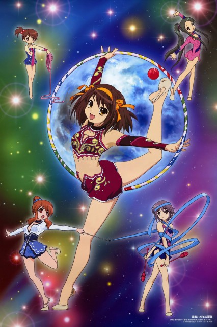 Anime the melancholy of haruhi suzumiya 