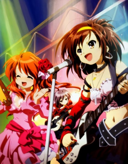 Anime the melancholy of haruhi suzumiya 
