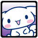 Cinnamoroll Avatars Cinnamoroll Paarse Achtergrond Blij