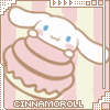 Cinnamoroll Avatars Cinnamoroll Roze Met Gebakje