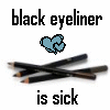 Avatars Eyeliner Eyeliner Zwart