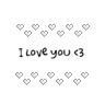 Liefde Avatars I Love You <3 Msn Plaatje Hartjes