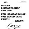 Avatars Loesje Nu Bij Een Lidmaatschap Van D66 Een Lidmaatschap Van Een Andere Partij Gratis