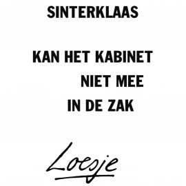 Avatars Loesje Sinterklaas Kan Het Kabinet Niet Mee In De Zak