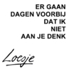 Avatars Loesje Er Gaan Dagen Voorbij Dat Ik Niet Aan Je Denk