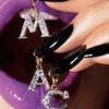 Avatars Monden lippen Nagels Met Mac