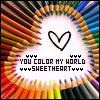 Avatars Regenboog You Color My World Sweetheart