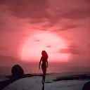 Avatars zonsondergang 