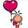 Cartoons Avatars Bubblegum Bubbelgum Met Een Roze Hartjes Ballon