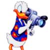 Cartoons Donald duck Avatars Donald Camera Vakantie