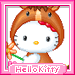 Cartoons Hello kitty Avatars Hello Kitty Verkleed Als Paardje