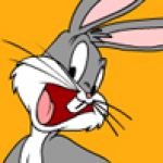 Cartoons Avatars Loony tones Bugs Bunny Vrolijk Lachend