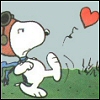 Cartoons Snoopy Avatars Snoopy Met Een Hartje