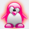 Dieren Pinguin Avatars Roze Pinguin