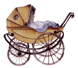 Baby plaatjes Kinderwagen 