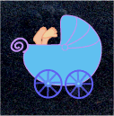 Baby plaatjes Kinderwagen 