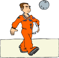 Beroepen plaatjes Astronauten 