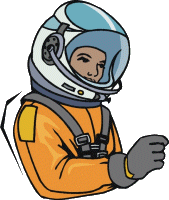 Beroepen plaatjes Astronauten 