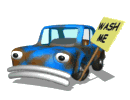 Beroepen plaatjes Auto wassen 