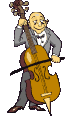 Beroepen plaatjes Bassist 