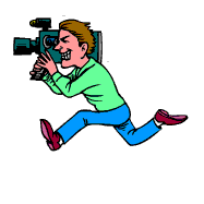 Beroepen plaatjes Cameraman 