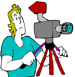 Beroepen plaatjes Cameraman 