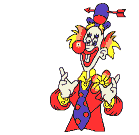 Beroepen plaatjes Clown 