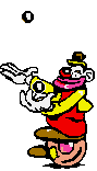 Beroepen plaatjes Clown 
