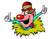 Beroepen plaatjes Clown 