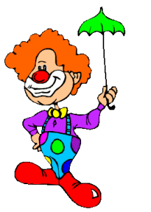 Beroepen plaatjes Clown 