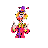Beroepen plaatjes Clown 
