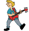 Beroepen plaatjes Gitaristen 