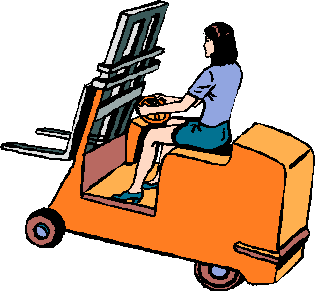 Beroepen plaatjes Heftruckchauffeur 